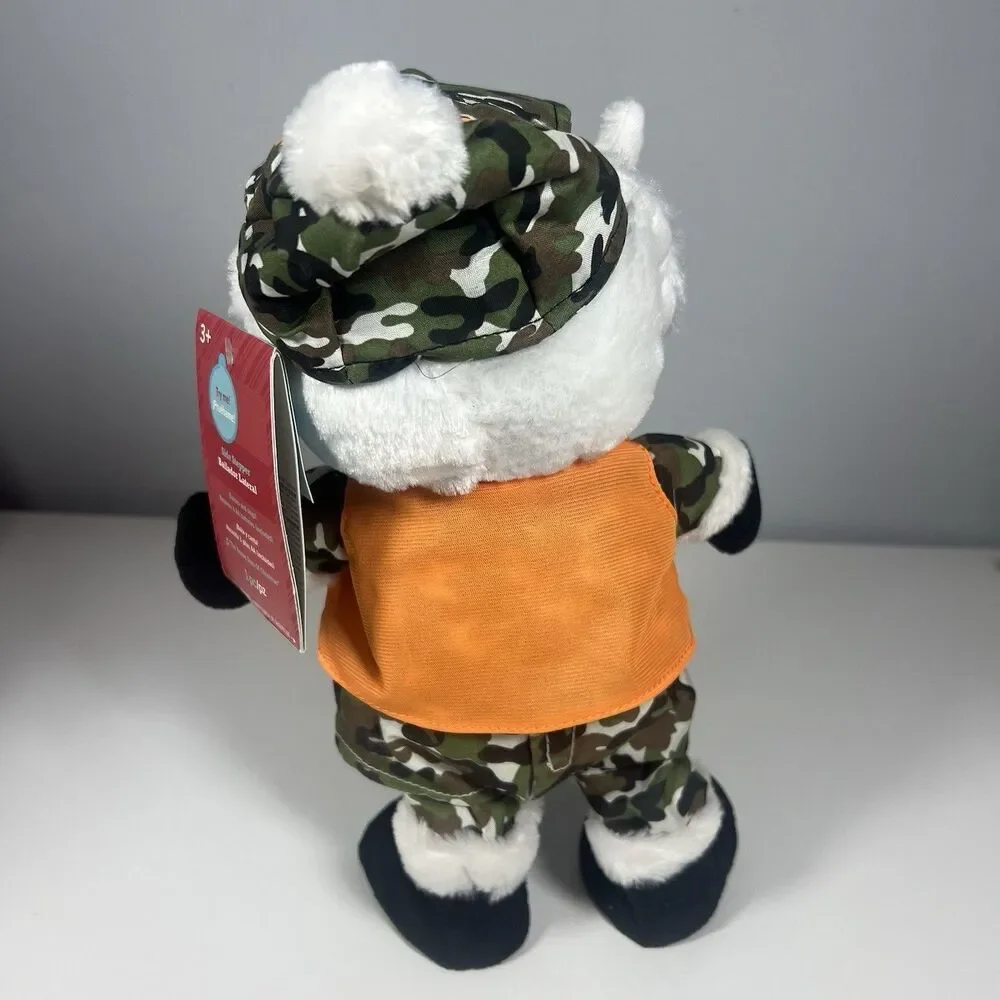 Side Stepper Hunter Santa, Sings “The Twelve Days Of Christmas” song Gemmy
